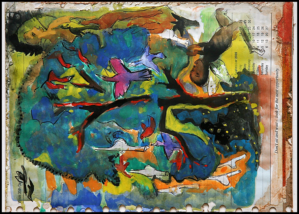 Dt211 Water Color On Paper  X  INC   Available.Jpg